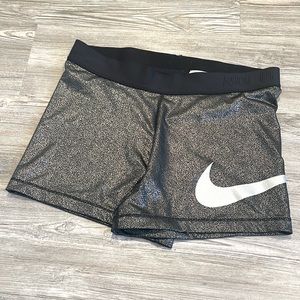Nike Pro dry fit sparkle shorts